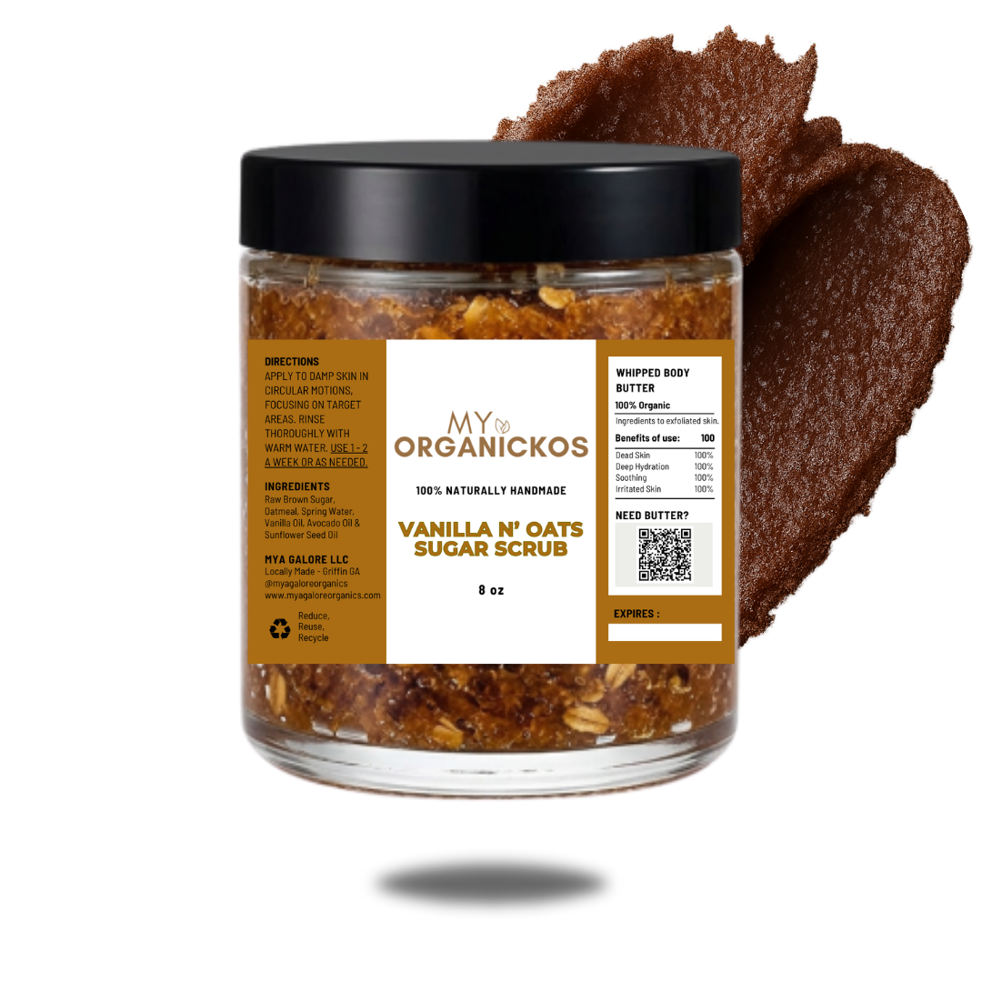 Vanilla N Oats Sugar Scrub